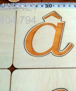 Các chữ nhám có thể tách rời