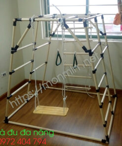 Hình ảnh thật bộ khung vận động đa năng cao 1.36m