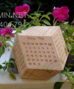 Lịch 2019 nguyên khối 12 mặt, 12 tháng