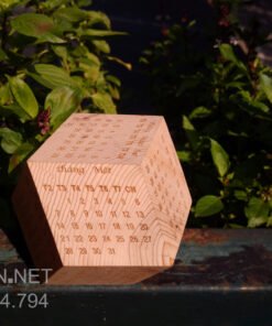 Lịch 2019 nguyên khối 12 mặt, 12 tháng